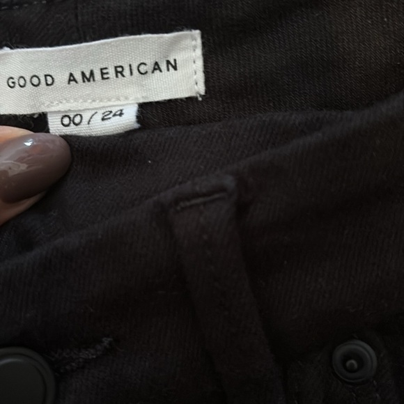 GOOD AMERICAN  Good Waist Crossover Skinny Jeans Inclusive - Picture 7 of 8
